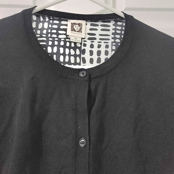 Anne Klein Women's Long Sleeve Full Zip Sweater Cardigan Size XL - Picture 3 of 16